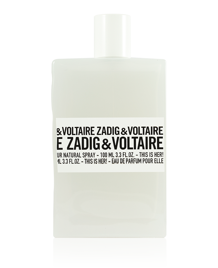 Zadig & Voltaire This is Her! 100 ml EDP Eau de Parfum Spray